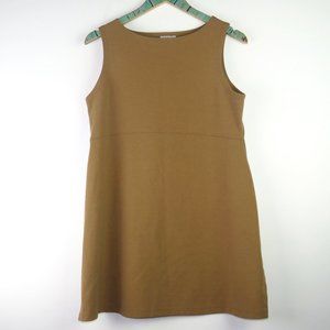 Ripe Australia Maternity Tan Mini Jumper Dress Med